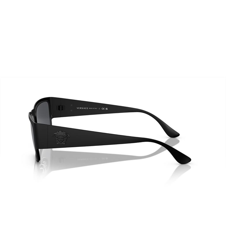 Versace VE2262 Sunglasses 126187 matte black - 3/4