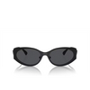 Versace VE2263 Sunglasses 126187 matte black - product thumbnail 1/4