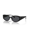 Versace VE2263 Sunglasses 126187 matte black - product thumbnail 2/4