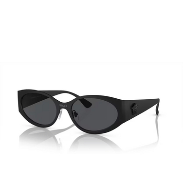 Versace VE2263 Sunglasses 126187 matte black - three-quarters view