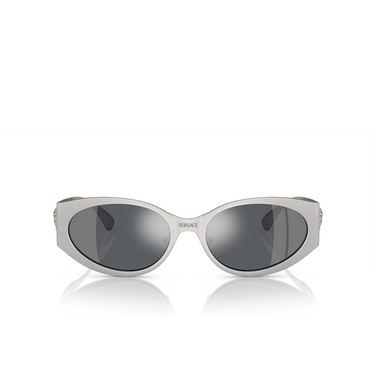 Gafas de sol Versace VE2263 12666G matte silver - Vista delantera