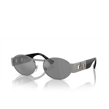 Gafas de sol Versace VE2264 10016G matte gunmetal - Vista tres cuartos