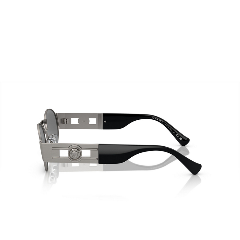 Versace VE2264 Sunglasses 10016G matte gunmetal - 3/4