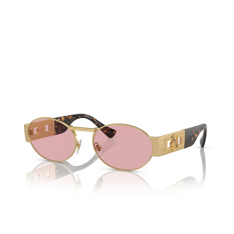 Gafas de sol Versace VE2264 100284 matte gold - 2/4