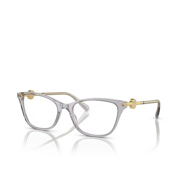 Versace VE3293 Eyeglasses 5305 transparent grey - three-quarters view