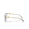 Occhiali da vista Versace VE3293 5305 transparent grey - anteprima prodotto 3/4