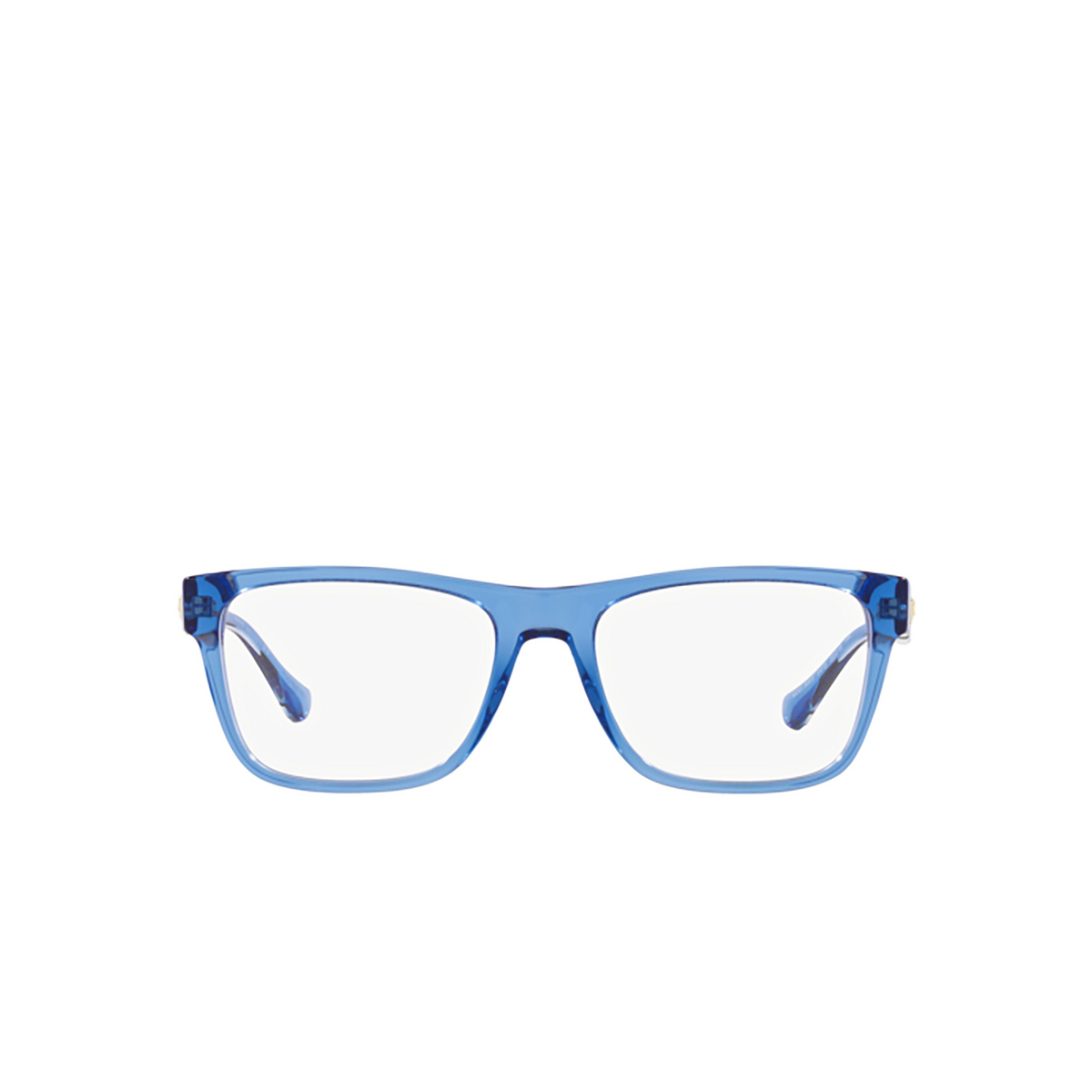 Versace VE3303 Eyeglasses 5415 Transparent Blue - front view
