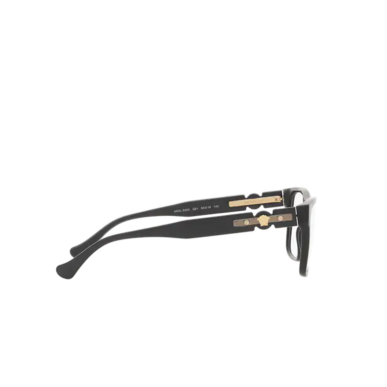 Versace VE3303 Korrektionsbrillen GB1 black - 3/4