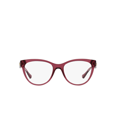Gafas graduadas Versace VE3304 5357 transparent red - Vista delantera