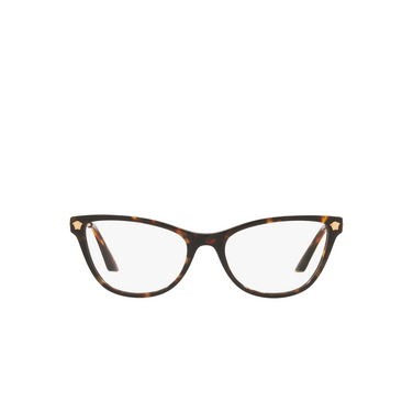 Versace VE3309 Eyeglasses 108 havana - front view