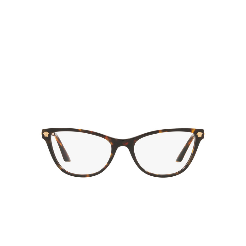 Versace VE3309 Eyeglasses 108 havana - 1/4
