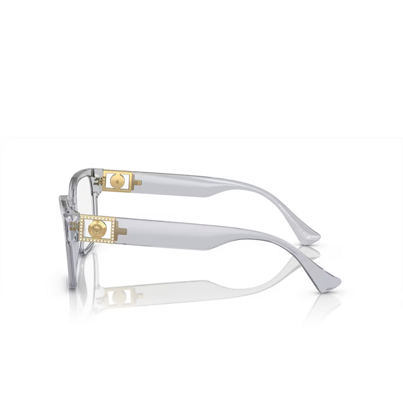 Gafas graduadas Versace VE3329B 5305 transparent grey - 3/4