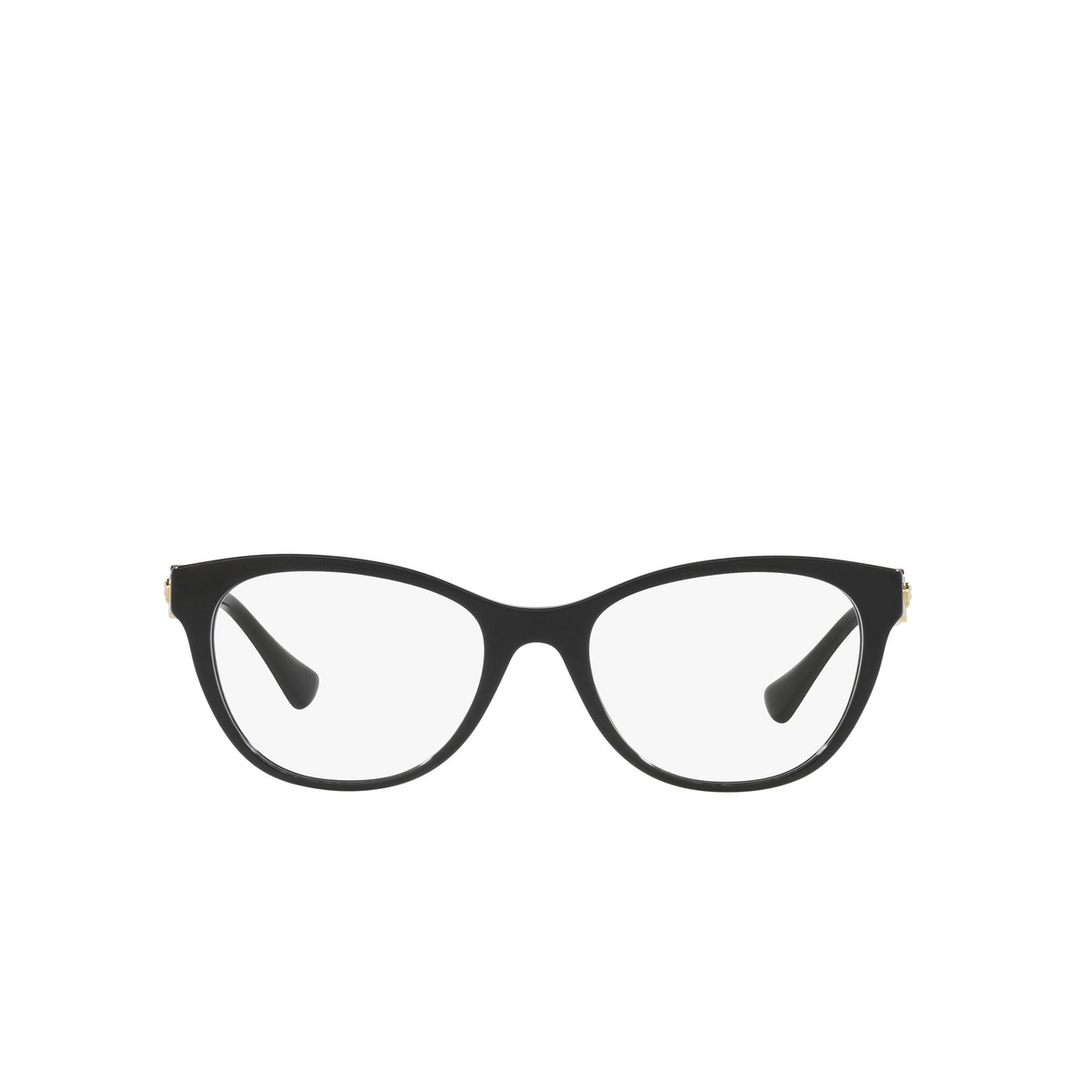 Versace VE3330 Eyeglasses GB1 Black - front view