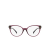 Versace VE3334 Korrektionsbrillen 5220 transparent violet - Produkt-Miniaturansicht 1/4