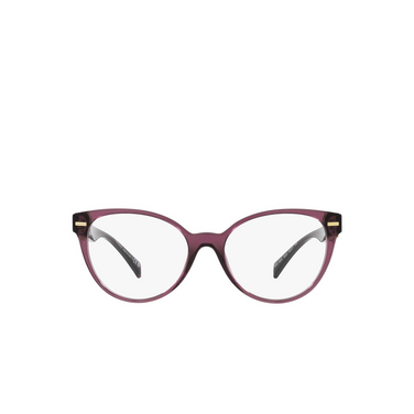 Gafas graduadas Versace VE3334 5220 transparent violet - Vista delantera