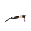 Versace VE3334 Korrektionsbrillen 5220 transparent violet - Produkt-Miniaturansicht 3/4