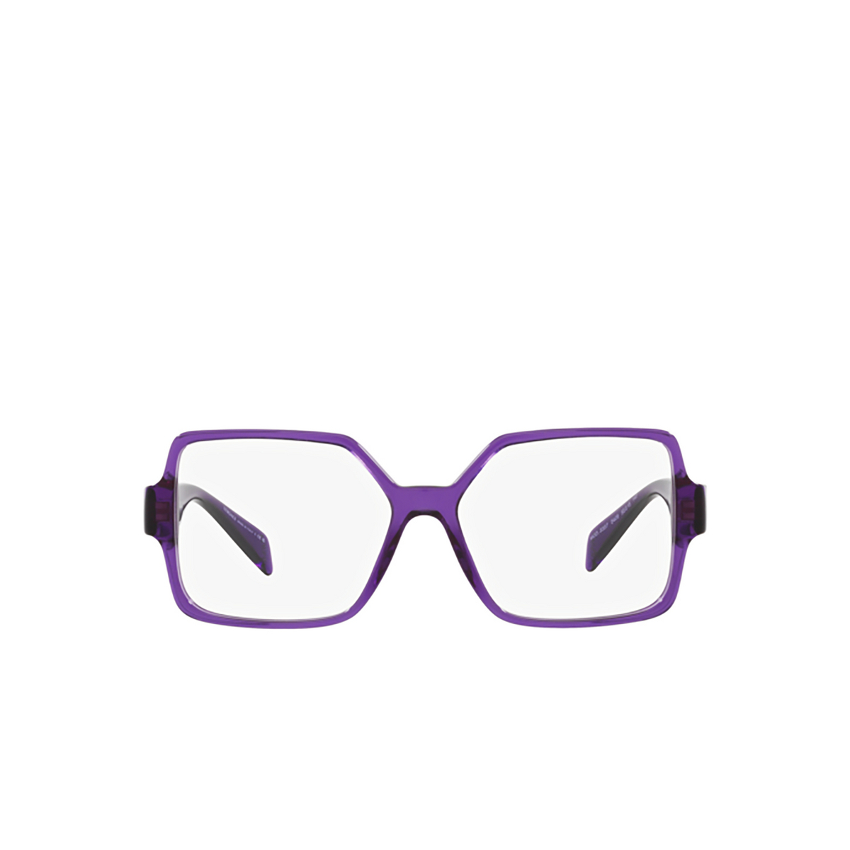 Versace VE3337 Eyeglasses 5408 Transparent Violet - front view