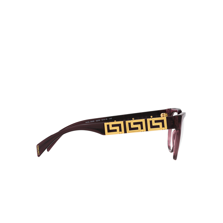 Versace VE3338 Eyeglasses 5209 transparent violet - 3/4