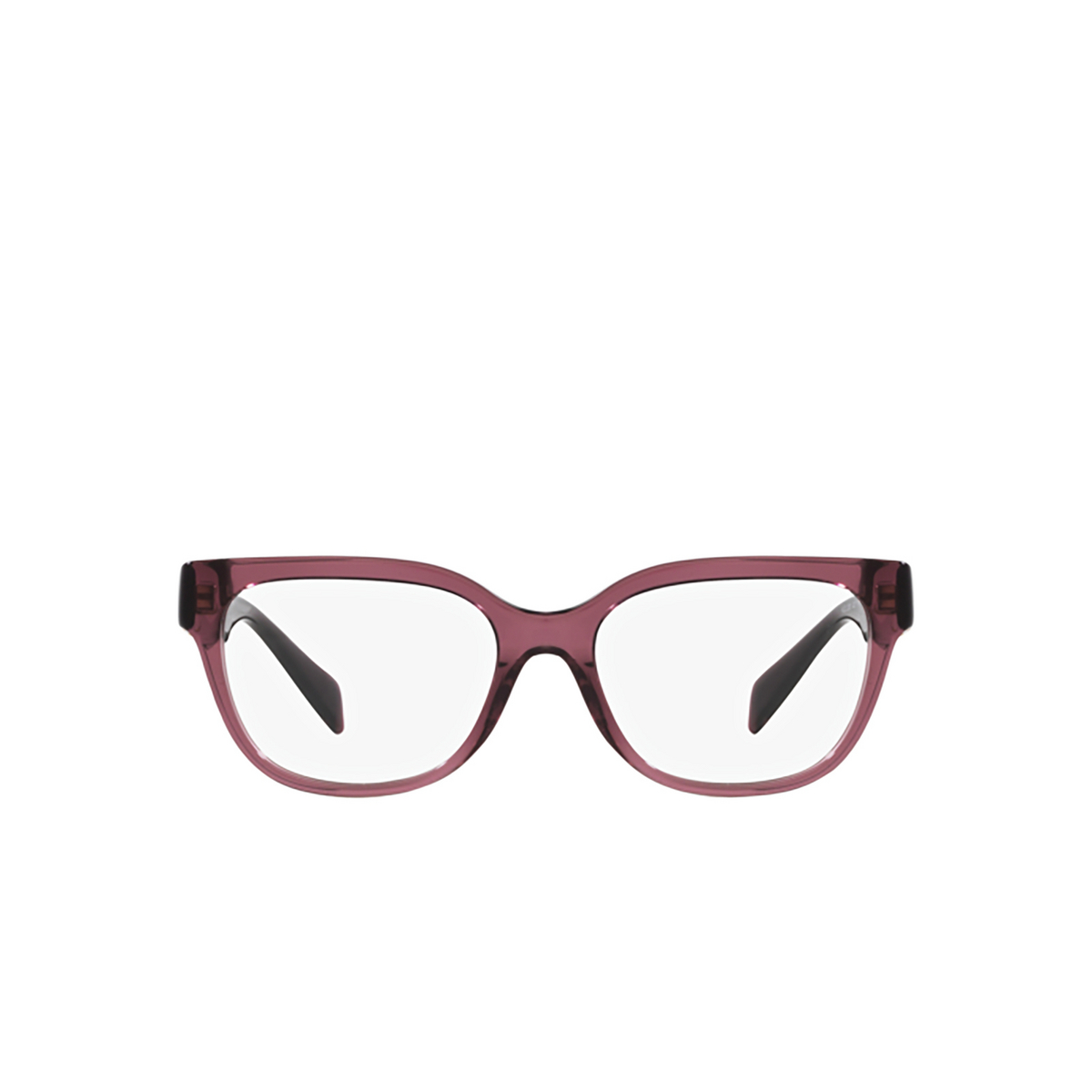 Versace VE3338 Eyeglasses 5209 Transparent Violet - front view