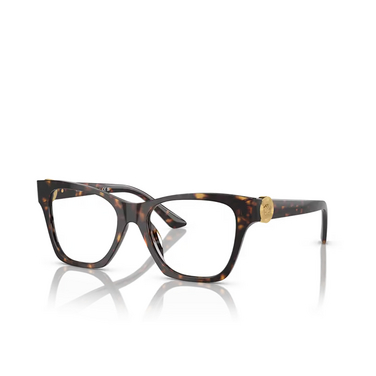 Versace VE3341U Eyeglasses 108 havana - three-quarters view