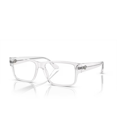 Versace VE3342 Eyeglasses 148 crystal - three-quarters view