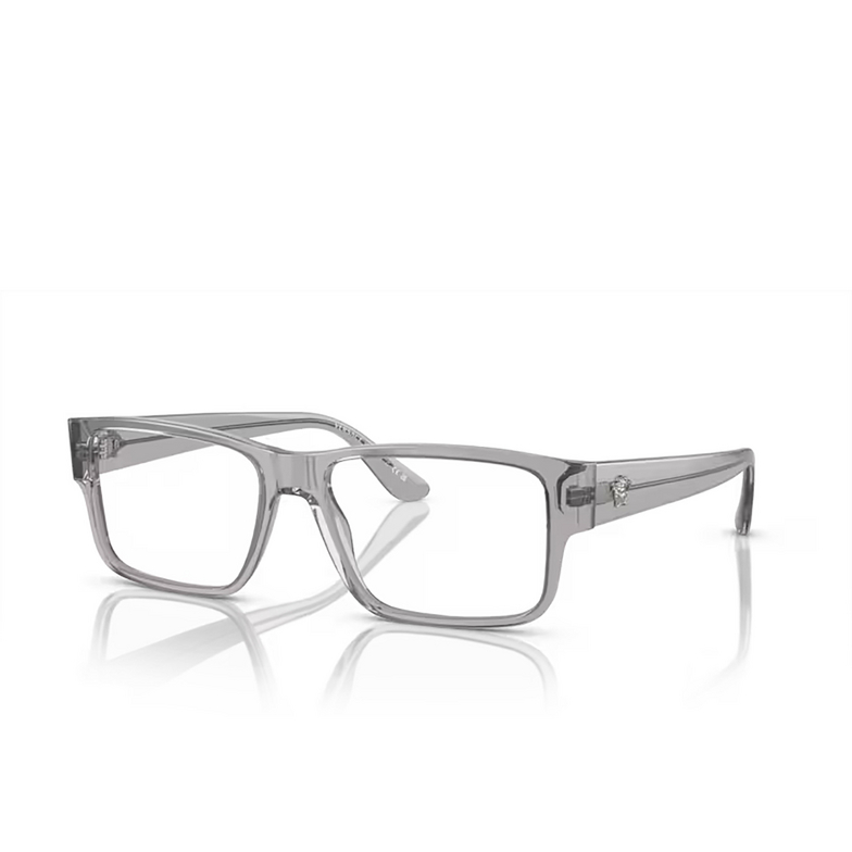 Versace VE3342 Eyeglasses 593 grey transparent - 2/4