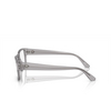 Versace VE3342 Eyeglasses 593 grey transparent - product thumbnail 3/4