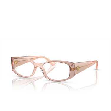 Versace VE3343 Korrektionsbrillen 5431 peach gradient beige - Dreiviertelansicht