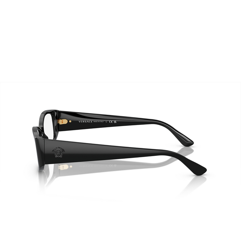 Gafas graduadas Versace VE3343 GB1 black - 3/4