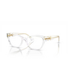 Gafas graduadas Versace VE3344 148 crystal - Miniatura del producto 2/4