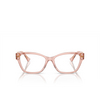 Versace VE3344 Korrektionsbrillen 5434 brown transparent - Produkt-Miniaturansicht 1/4