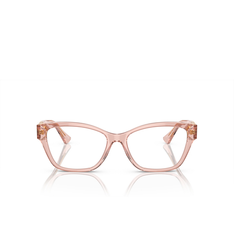 Versace VE3344 Eyeglasses 5434 brown transparent - 1/4