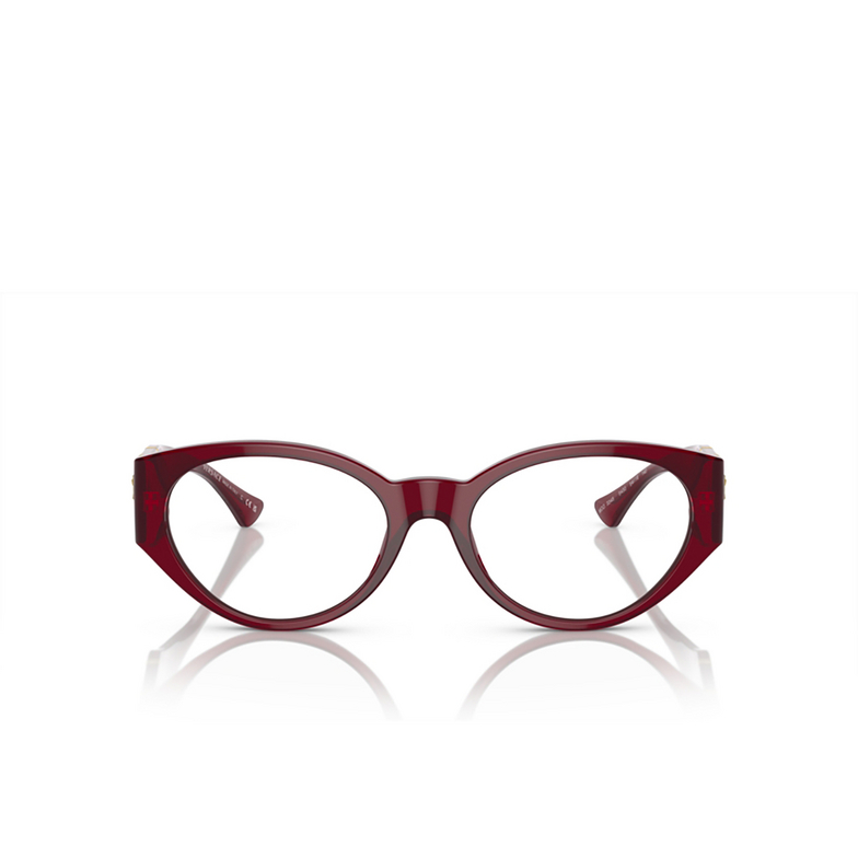 Versace VE3345 Eyeglasses 5430 bordeaux transparent - 1/4