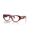 Versace VE3345 Korrektionsbrillen 5430 bordeaux transparent - Produkt-Miniaturansicht 2/4