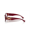 Gafas graduadas Versace VE3345 5430 bordeaux transparent - Miniatura del producto 3/4