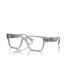 Versace VE3346 Eyeglasses 593 grey transparent - product thumbnail 2/4
