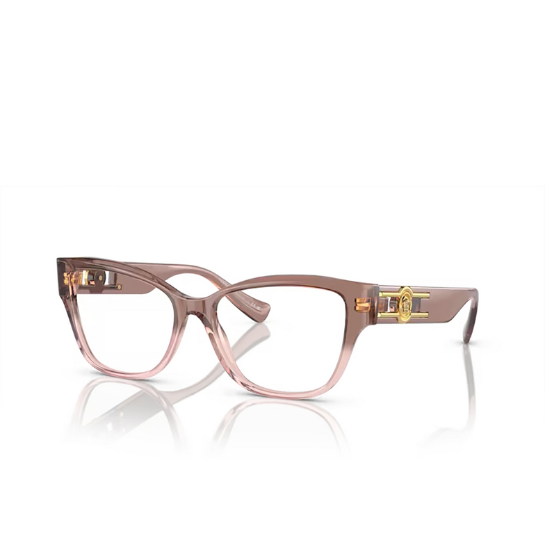 Versace VE3347 Eyeglasses 5435 pink transparent - 2/4