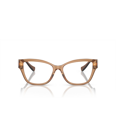 Versace VE3347 Korrektionsbrillen 5436 brown transparent - Vorderansicht