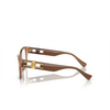 Versace VE3347 Eyeglasses 5436 brown transparent - product thumbnail 3/4
