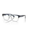 Occhiali da vista Versace VE3348 5292 blue transparent - anteprima prodotto 2/4