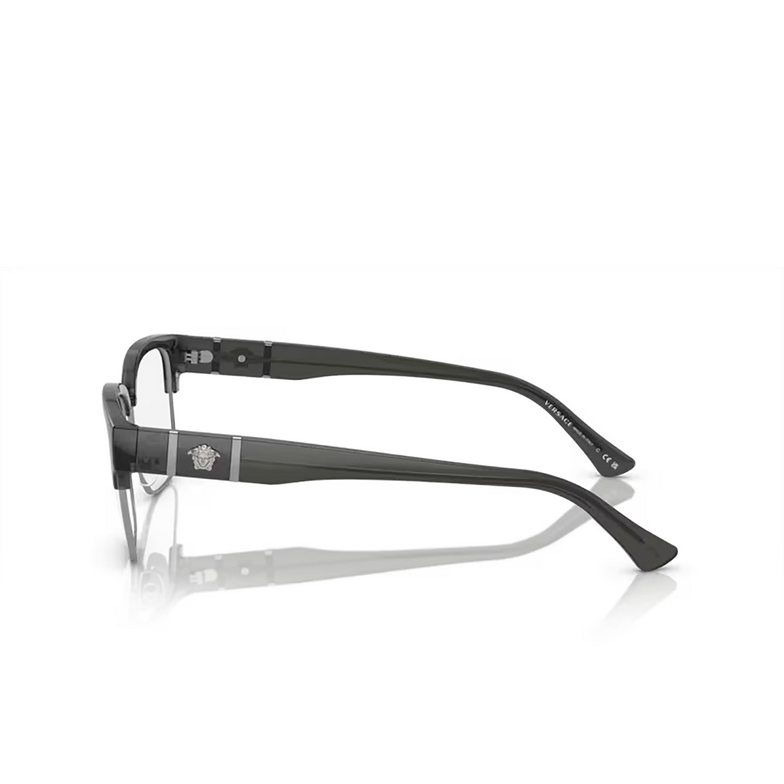 Gafas graduadas Versace VE3348 5433 grey transparent - 3/4