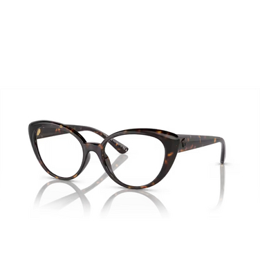 Versace VE3349U Korrektionsbrillen 108 havana - Dreiviertelansicht