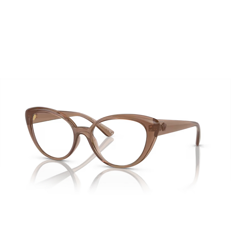 Versace VE3349U Eyeglasses 5427 brown transparent - 2/4