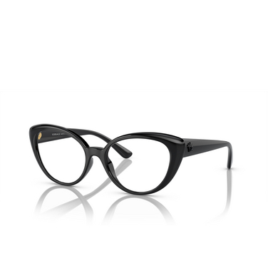 Gafas graduadas Versace VE3349U GB1 black - Vista tres cuartos
