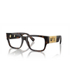 Versace VE3350 Eyeglasses 108 havana - product thumbnail 2/4