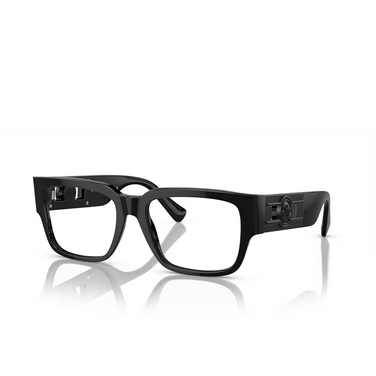 Gafas graduadas Versace VE3350 5360 black - Vista tres cuartos