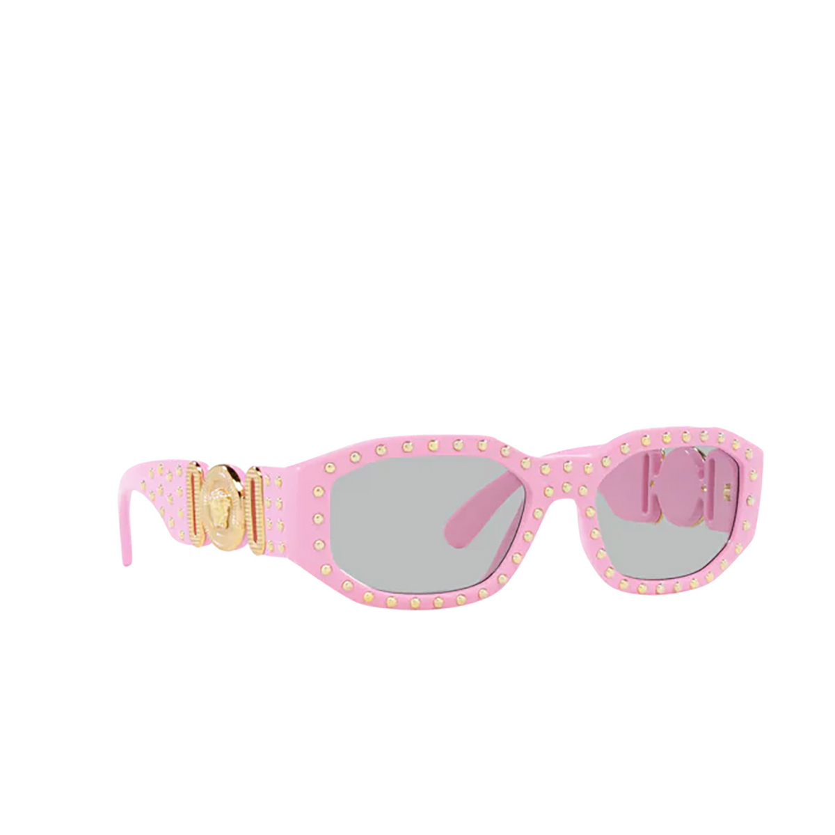 Versace Medusa Biggie Sunglasses 539687 Pink - three-quarters view