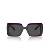 Occhiali da sole Versace VE4405 538487 transparent purple - anteprima prodotto 1/4