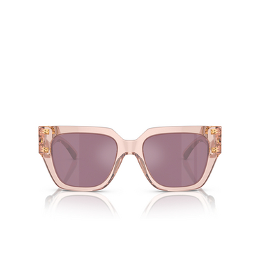 Gafas de sol Versace VE4409 5339AK transparent pink - Vista delantera