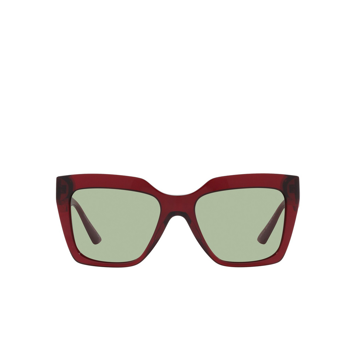 Versace VE4418 Sunglasses 388/2 Transparent Red - front view